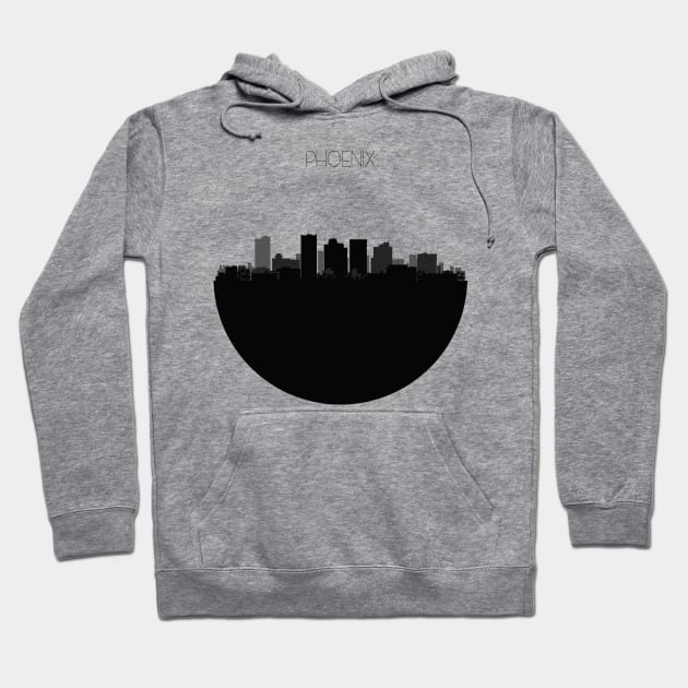 Phoenix Skyline Hoodie by inspirowl